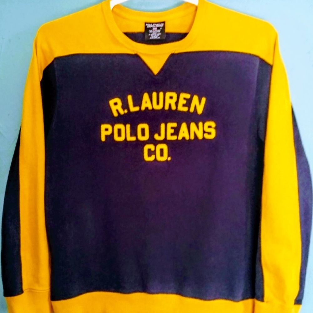 VTG Polo Ralph Lauren sweater Polo Jeans Co. EVC